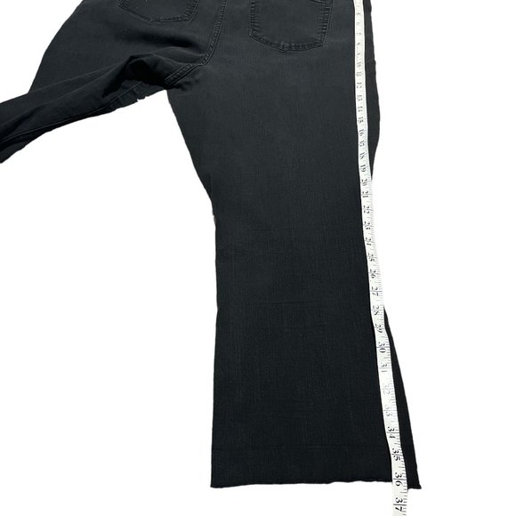 TORRID Black Denim Jeans Size 20T Barely Boot ***Serged Hem Altered Length - Picture 11 of 15